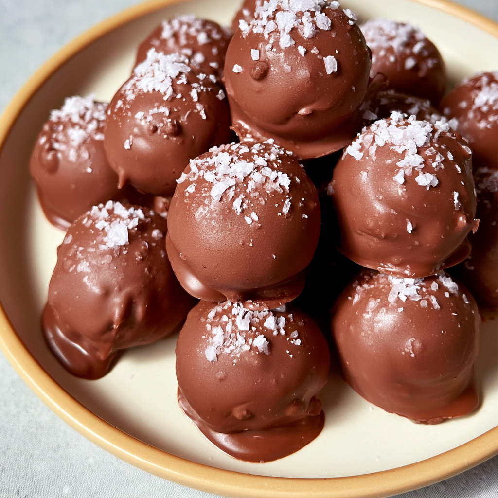 Chocolate Cottage Cheese Truffles