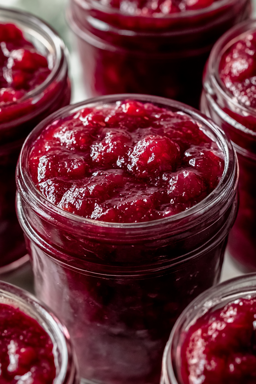 Cranberry Apple Christmas Jam