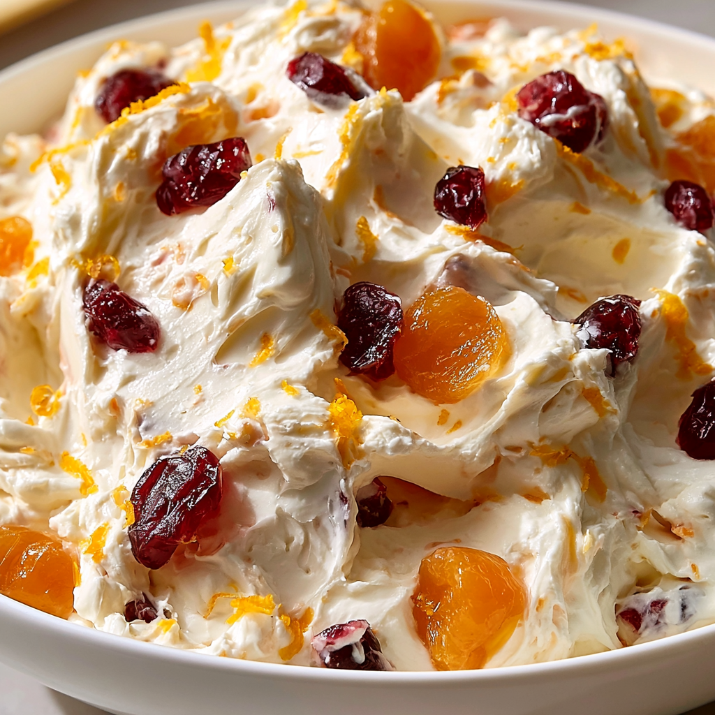 Cranberry Apricot Orange Cream Cheese Dip