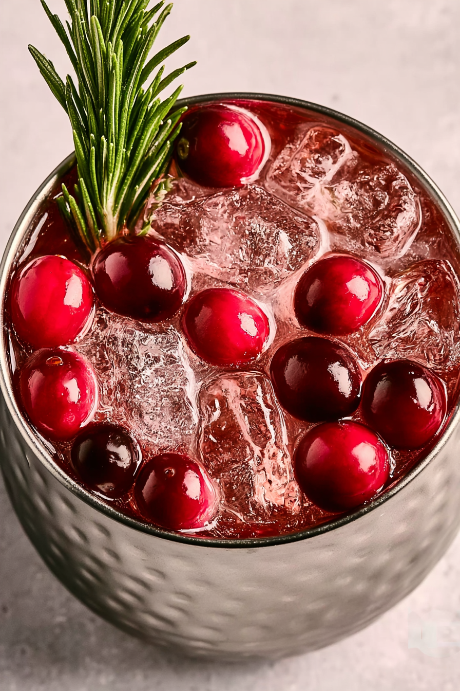 Cranberry Moscow Mule Pitcher