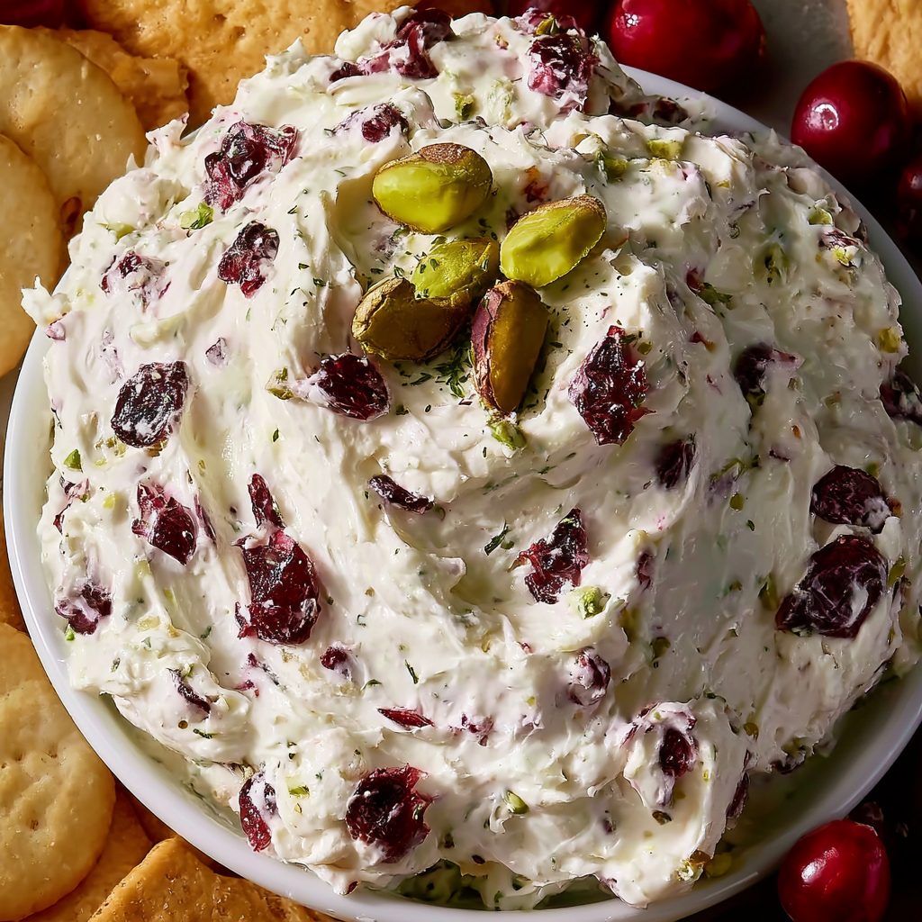 Cranberry Orange Cream Cheese Dip