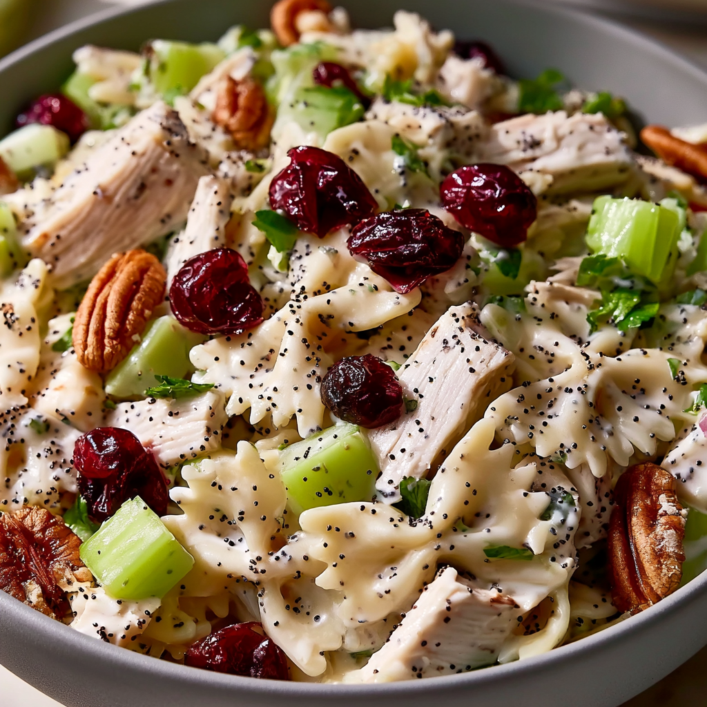 Creamy Cranberry Pasta Salad