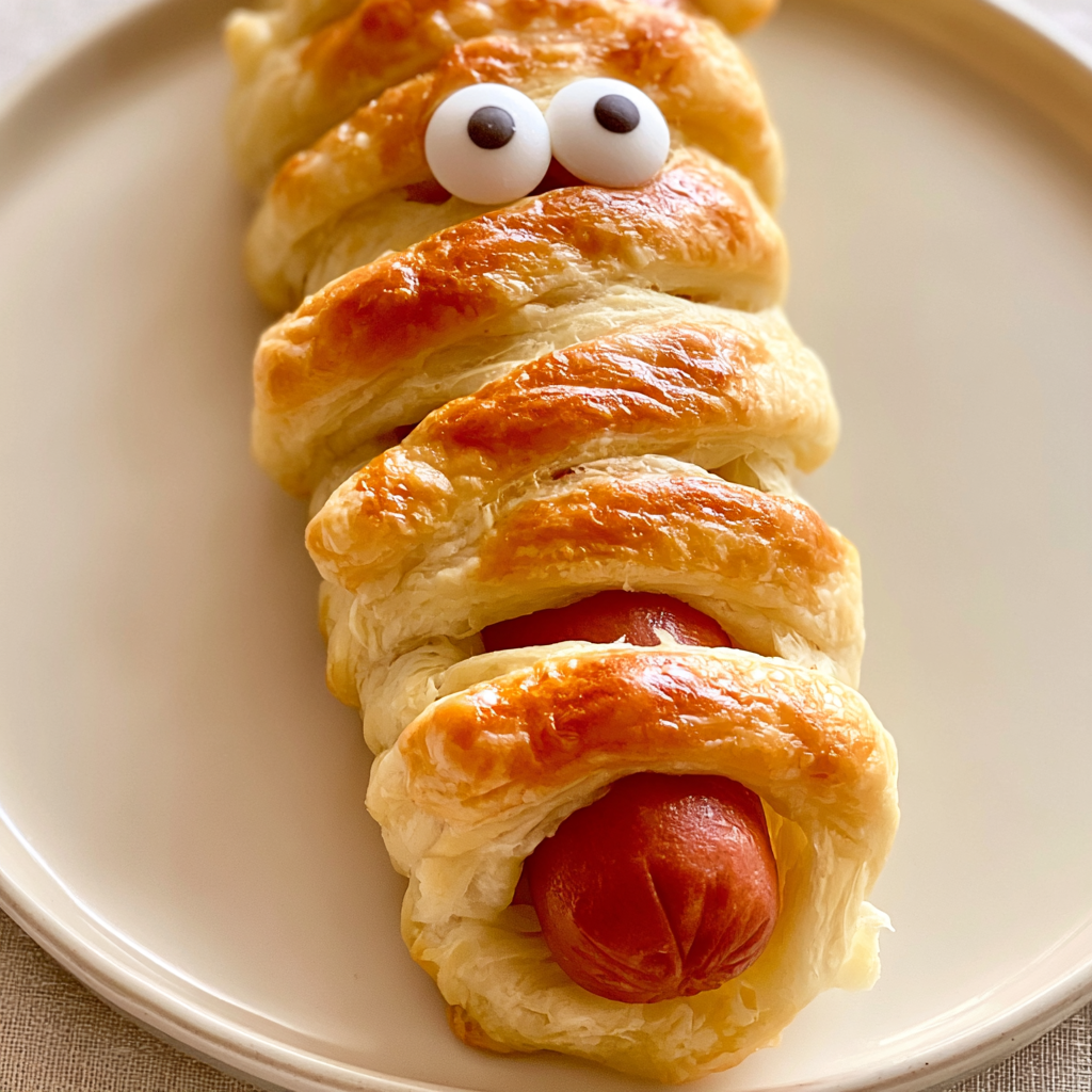 Spooky Crescent Mummy Dogs