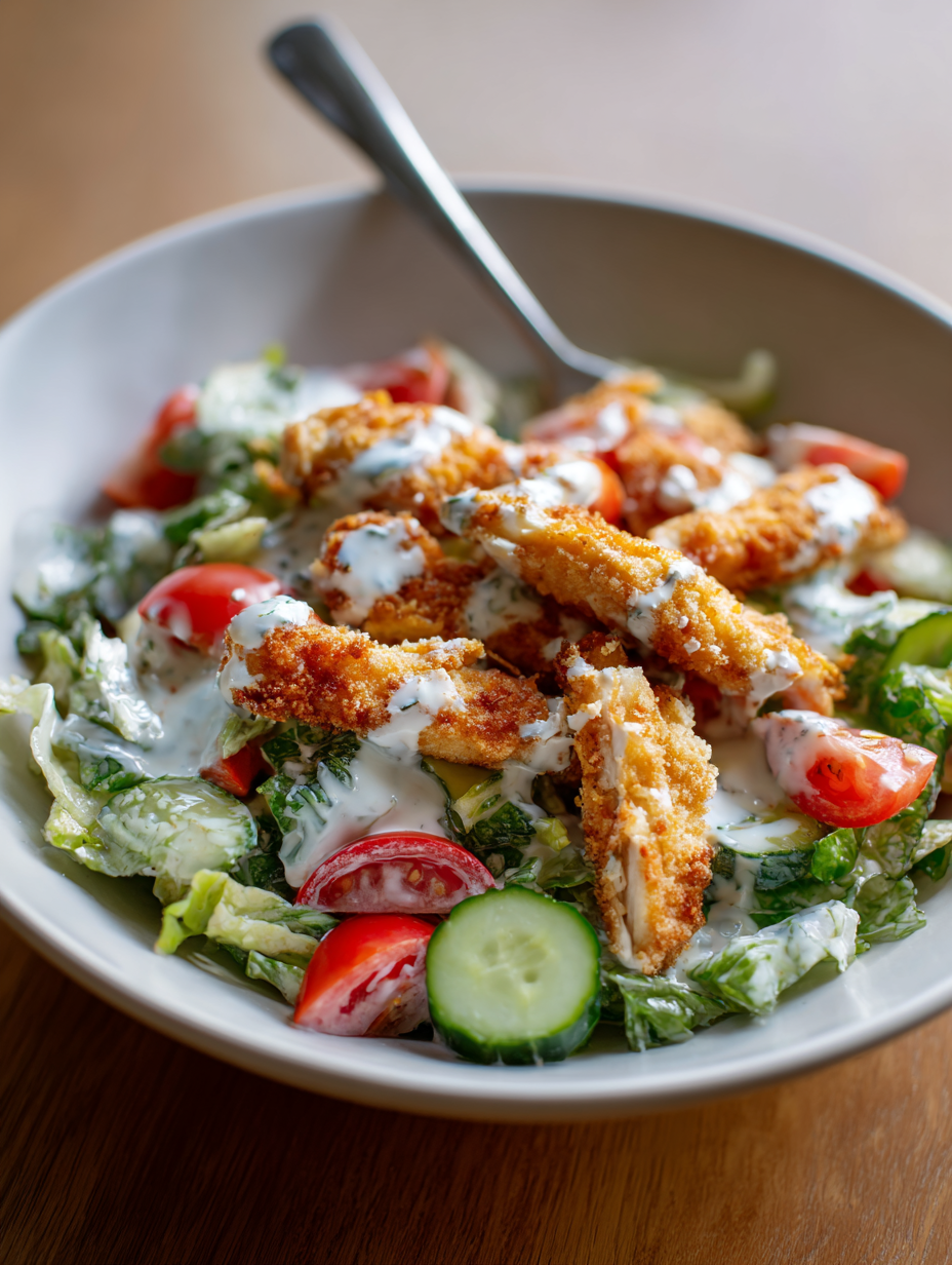 Crispy Chicken Salad