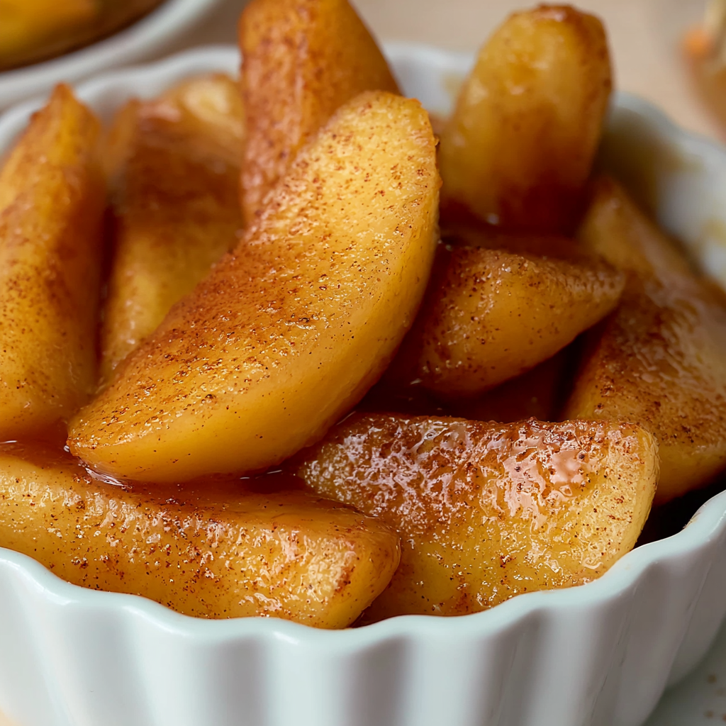 Warm Crockpot Baked Apples