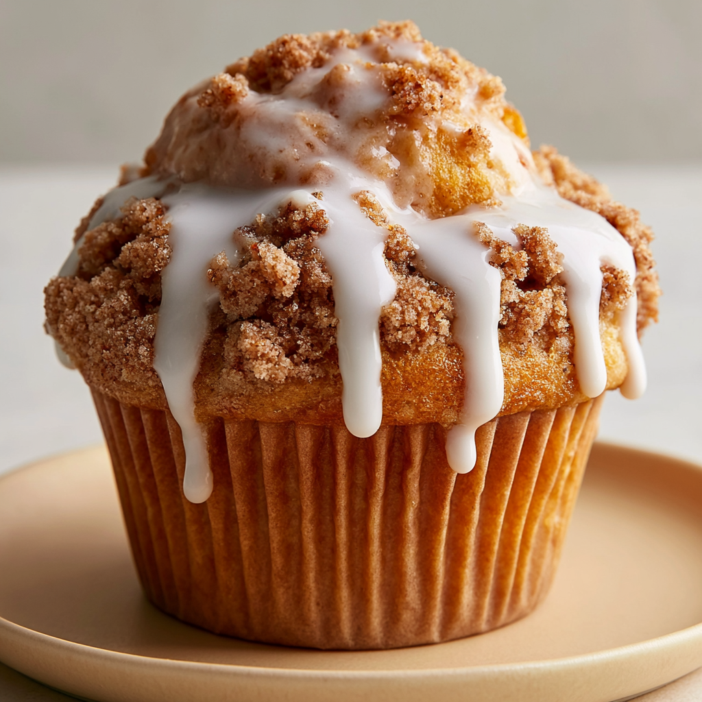 Dunkin Pumpkin Muffins with Streusel