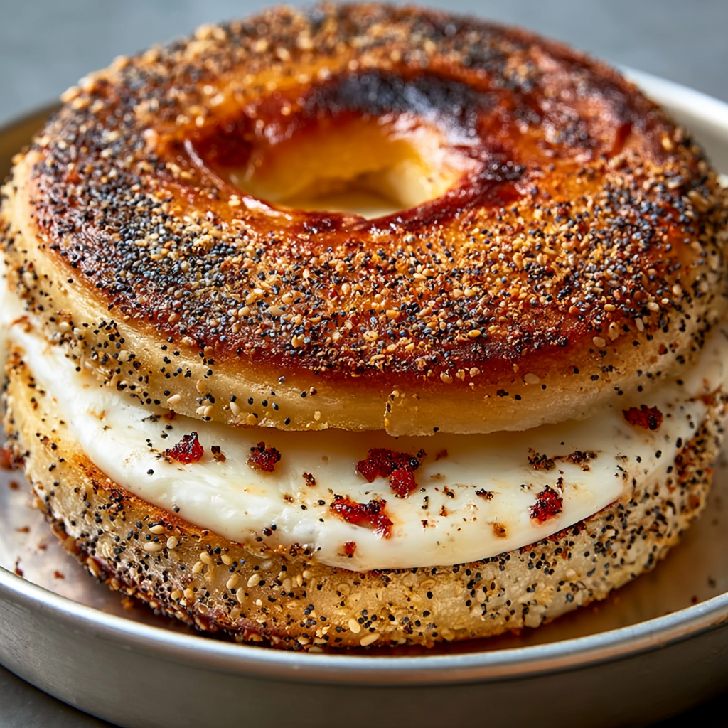 Everything Bagel Grilled Cheese