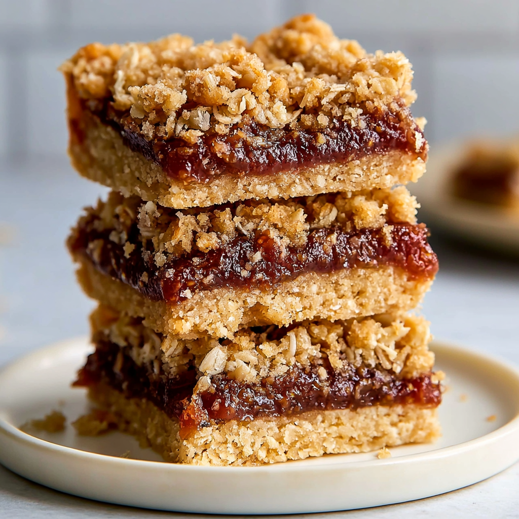 Fresh Fig Bars with Oat Crumble