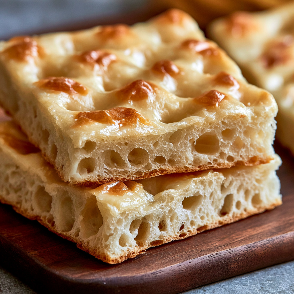 Traditional Ligurian Focaccia Genovese