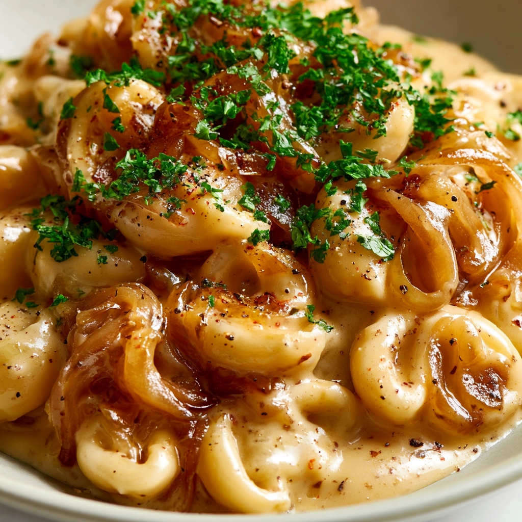 Creamy French Onion Pasta