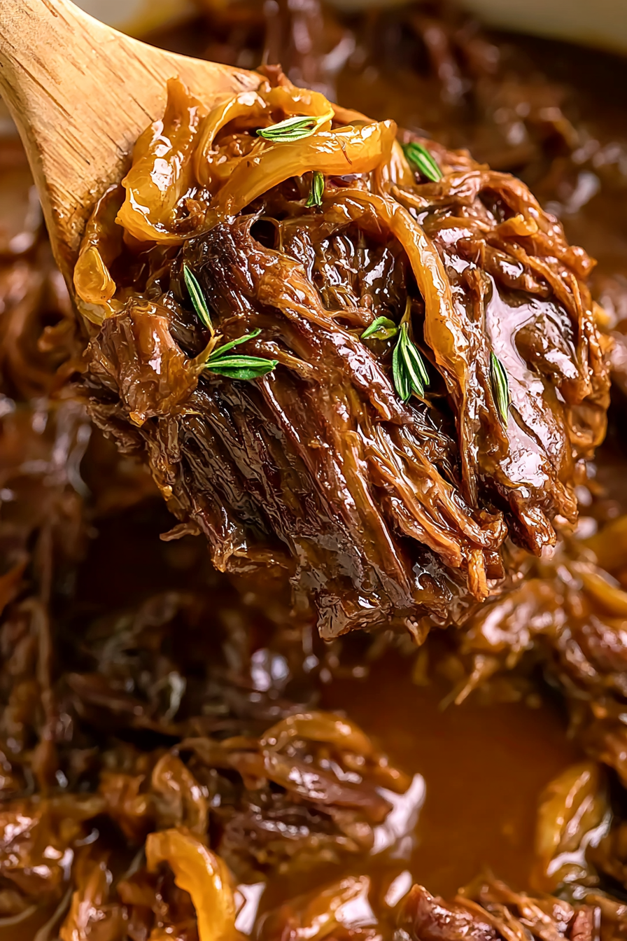 Slow-Braised French Onion Pot Roast