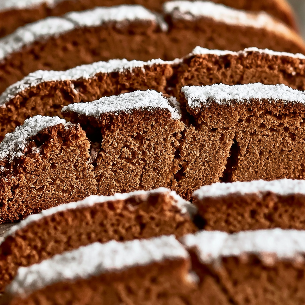 Gingerbread Biscotti with Molasses Spice
