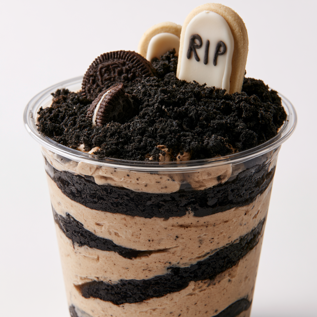 Graveyard Dirt Cake Cups