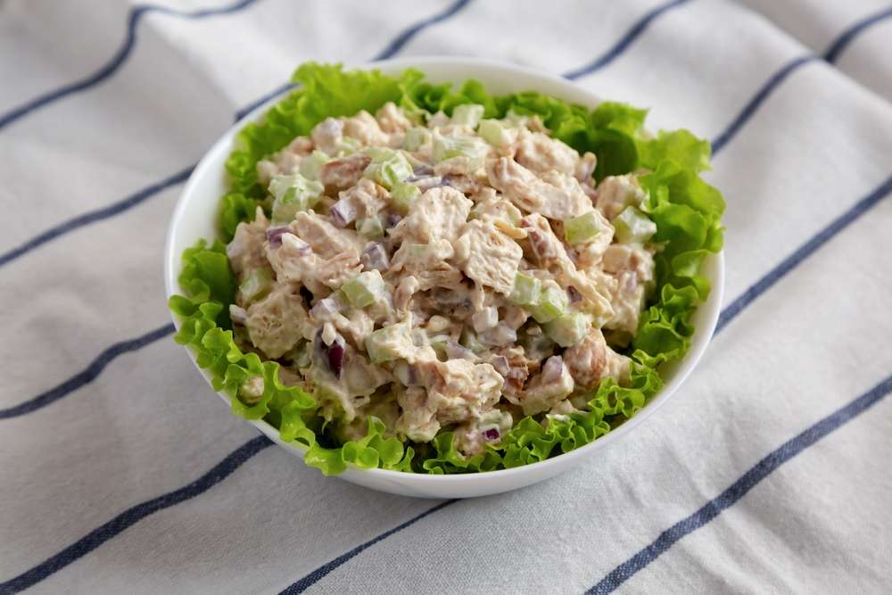 Healthy Chicken Salad (Light, Creamy, and Crunchy)