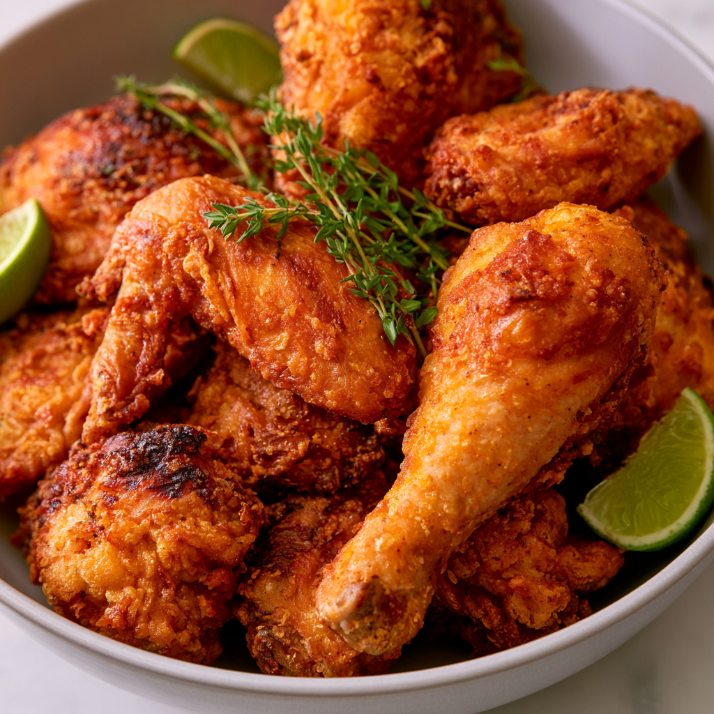 Crispy Jamaican Fried Chicken