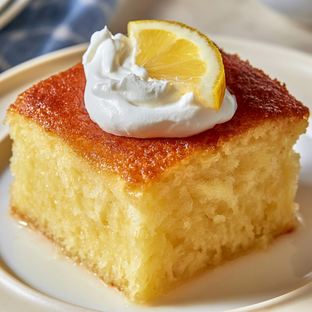 Lemon Angel Food Cake