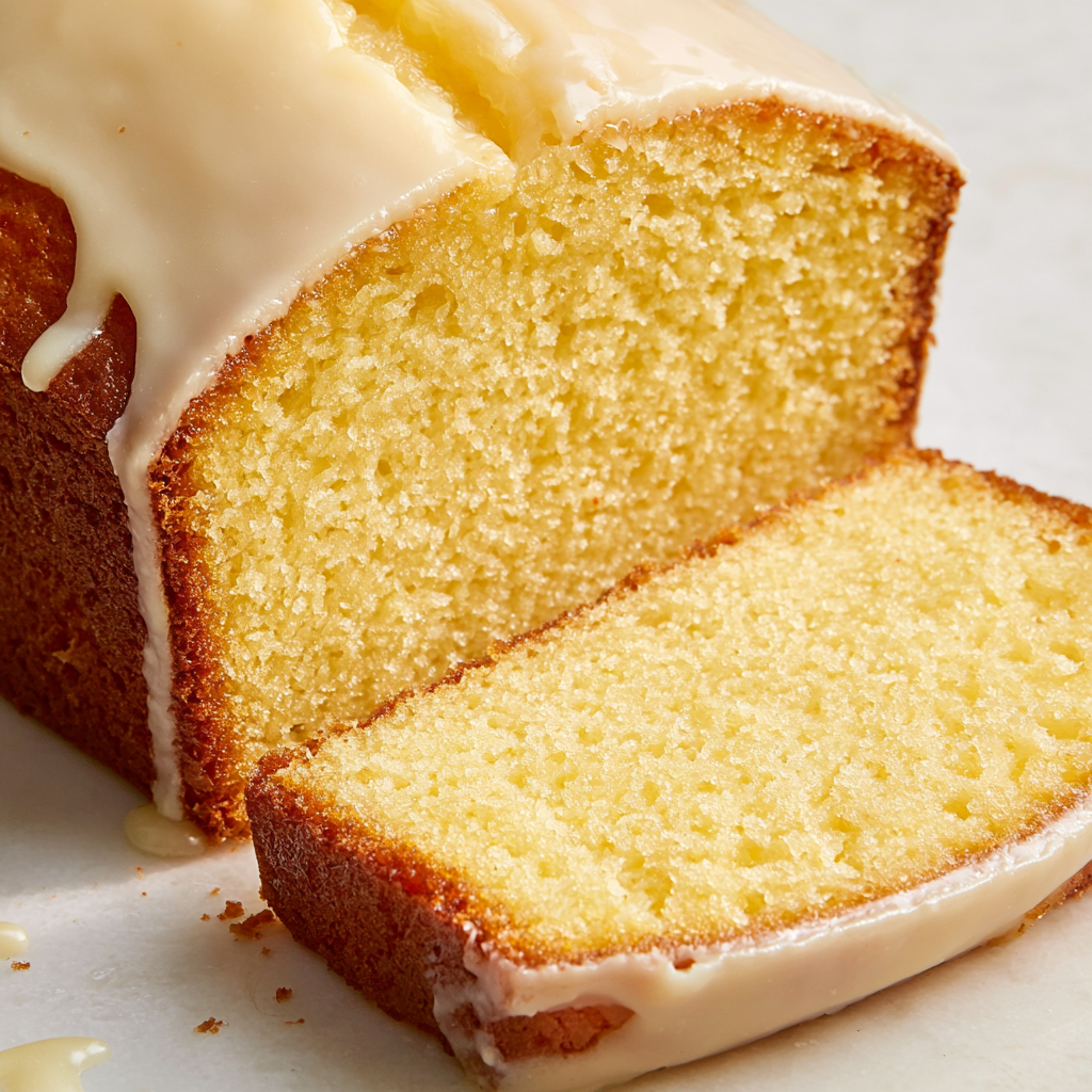 Glazed Lemon Loaf Cake