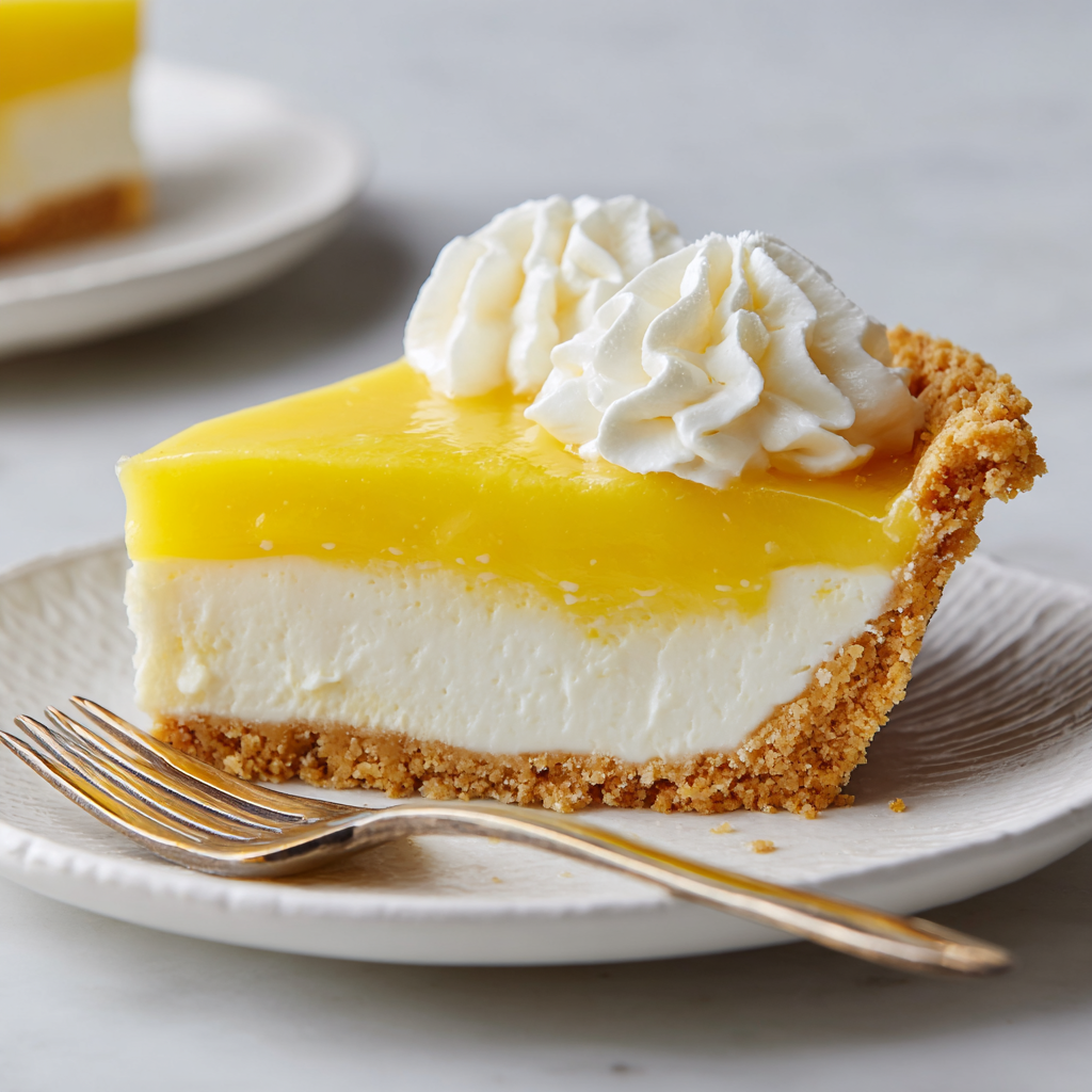 Lemon Supreme Cream Cheese Pie