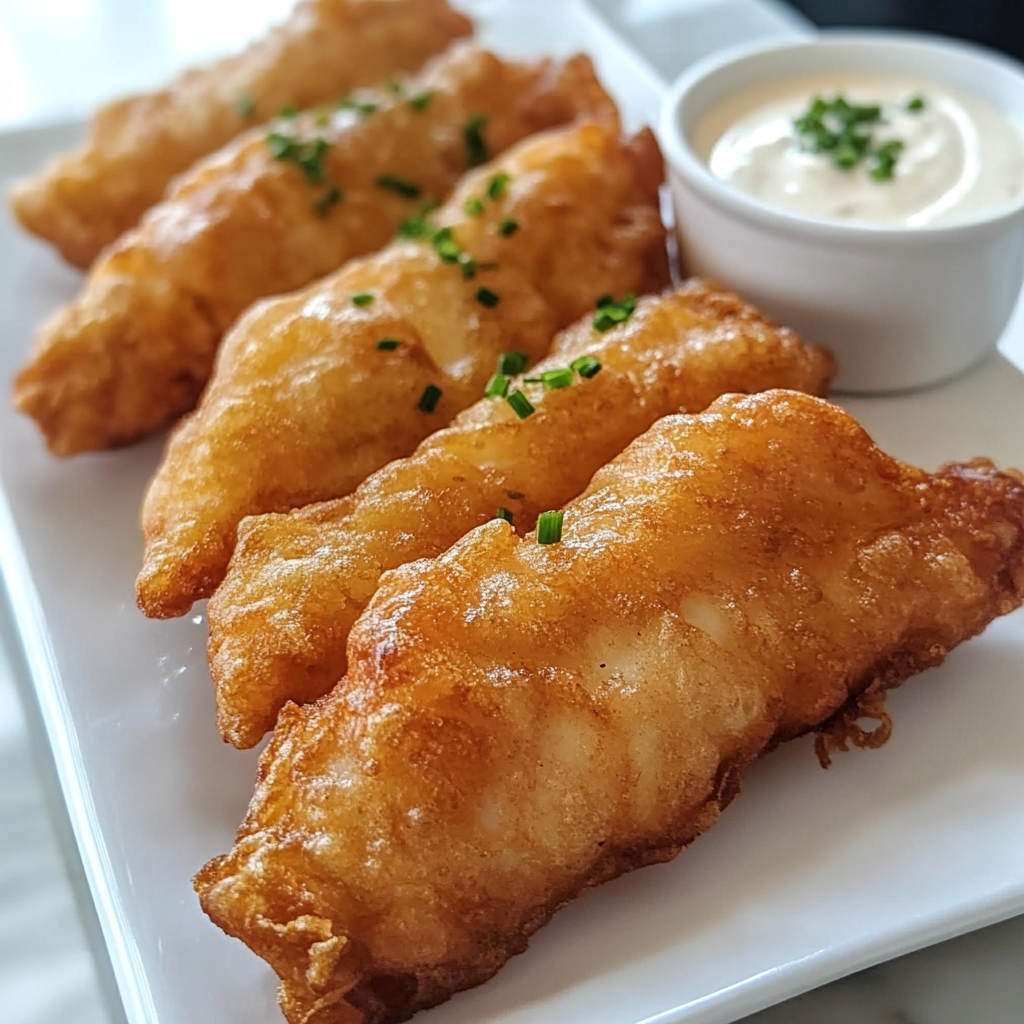 Batter Fried Fish Fillets