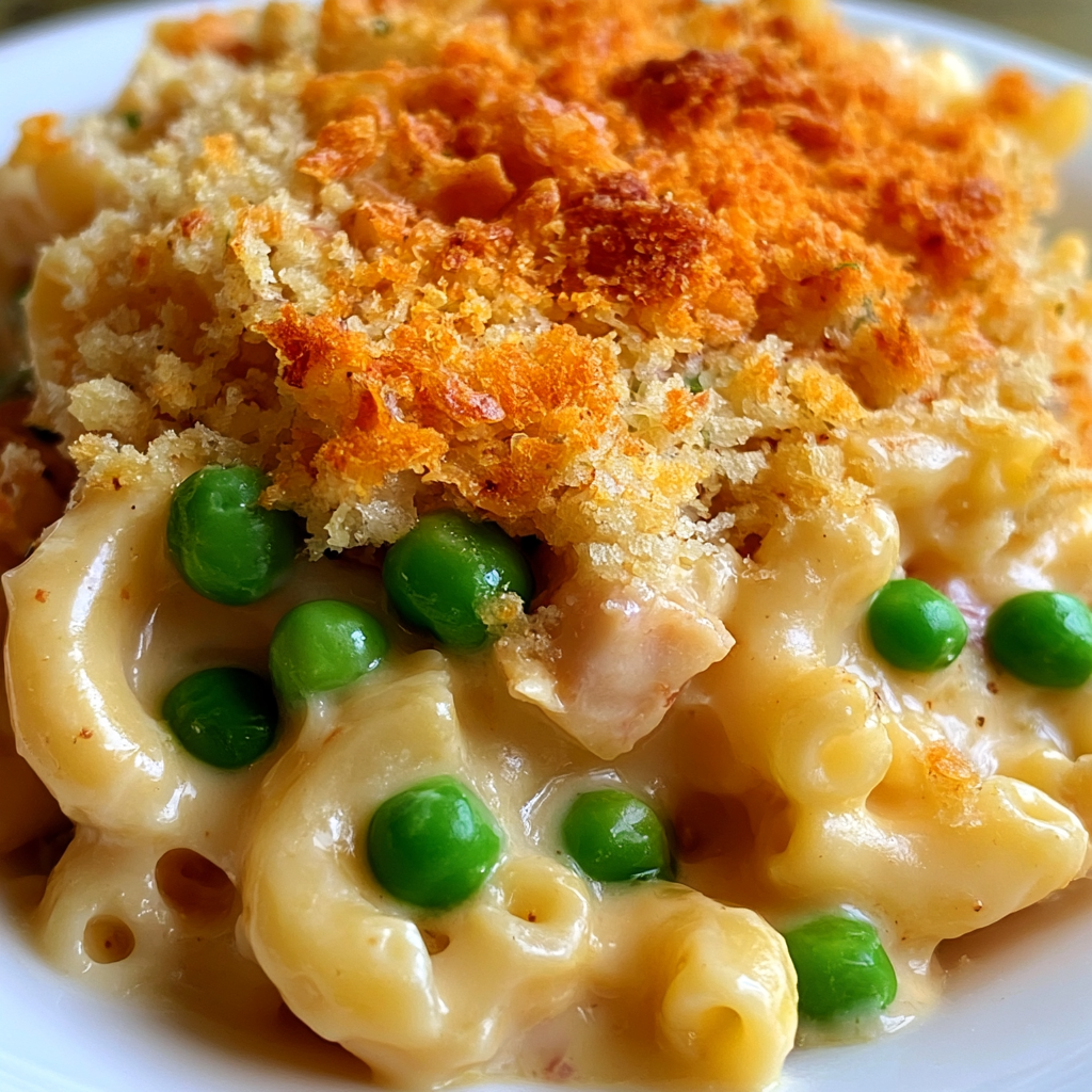 Mac and Cheese Tuna Casserole