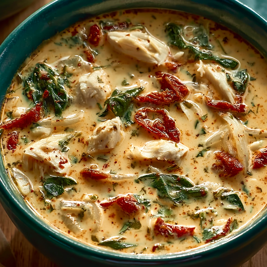 Keto Marry Me Chicken Soup