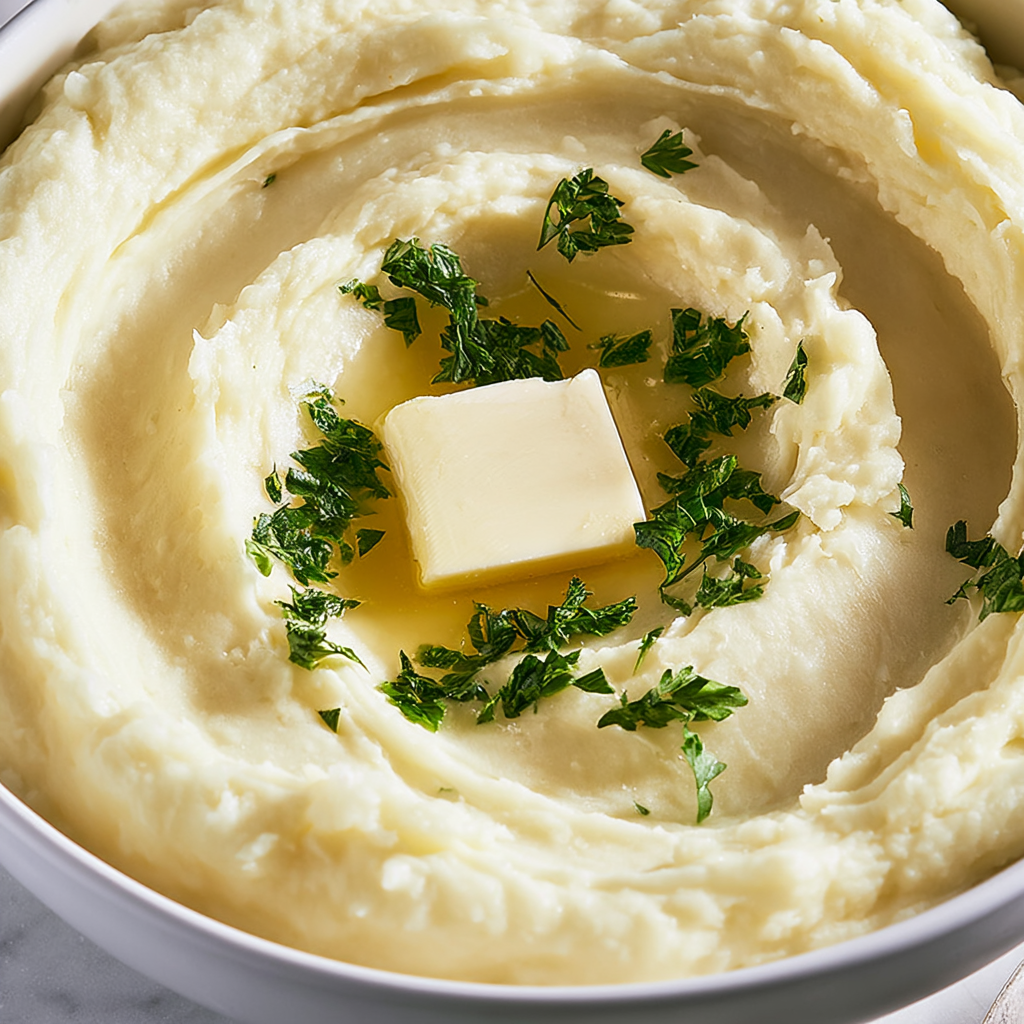 Mashed Potatoes With Chicken Broth
