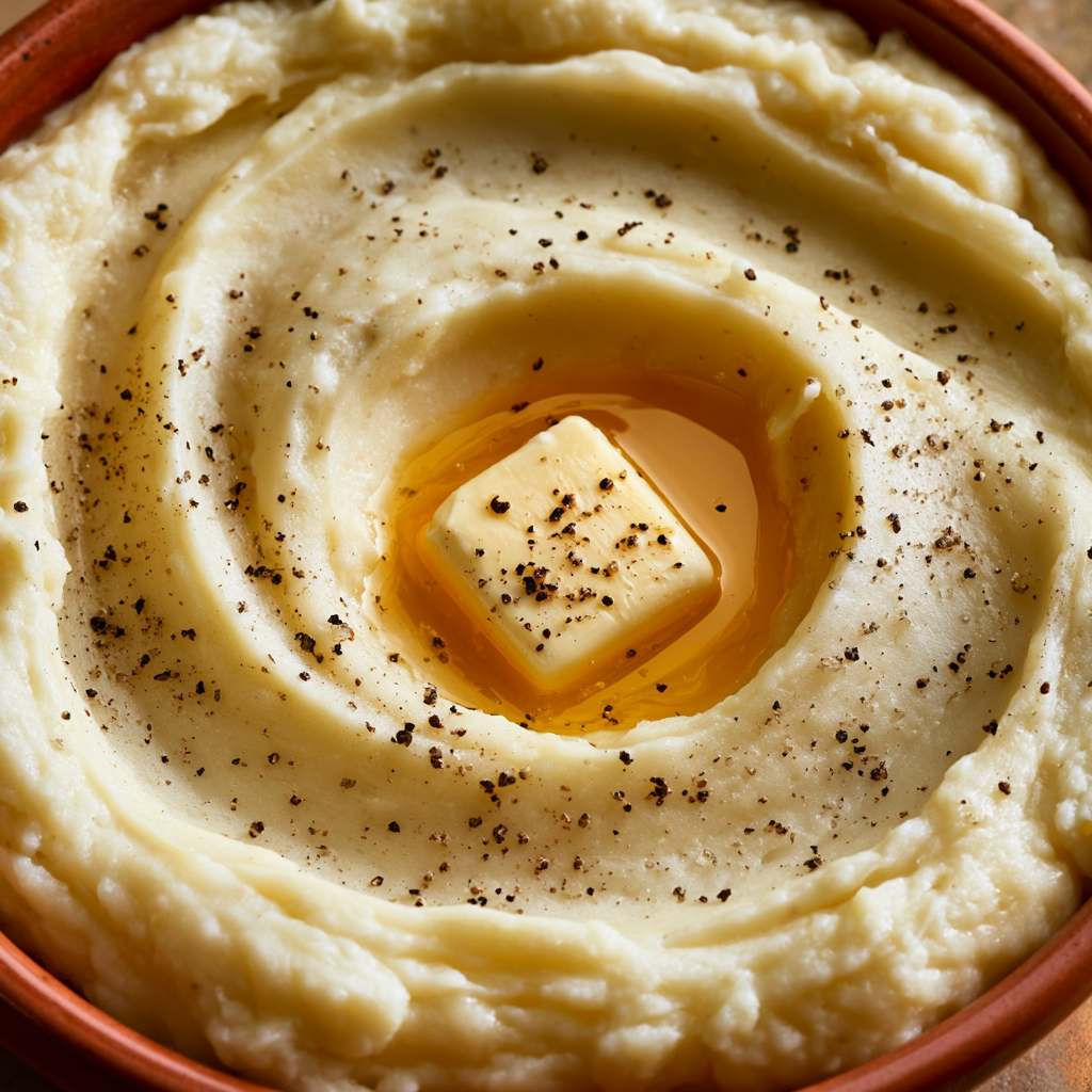 Creamy Heavy Cream Mashed Potatoes