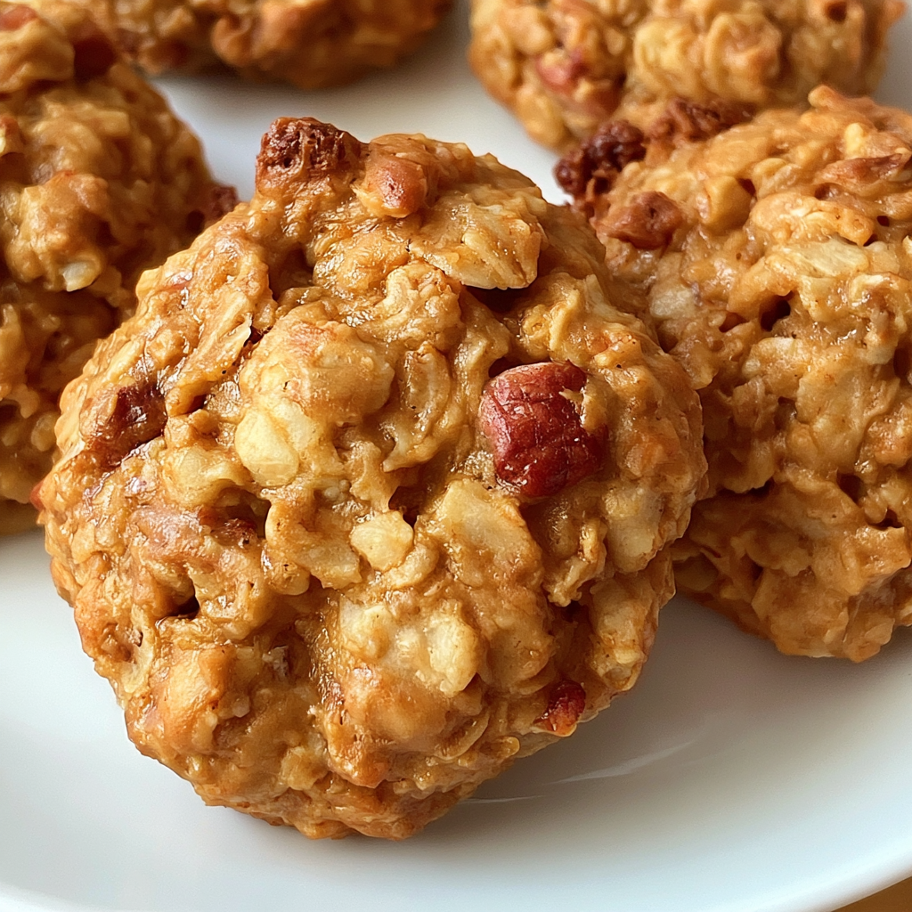 No-Bake Butterscotch Oat Cookies