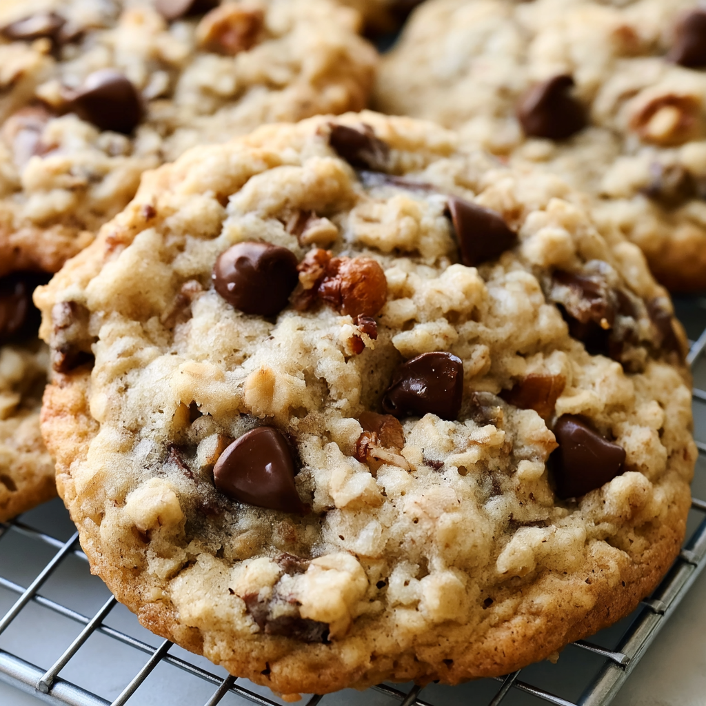 Oatmeal Chocolate Chip Pecan Cookies