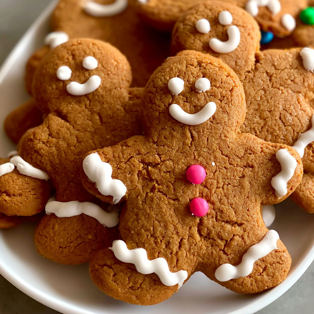 Old-Fashioned Molasses Gingerbread Cookies