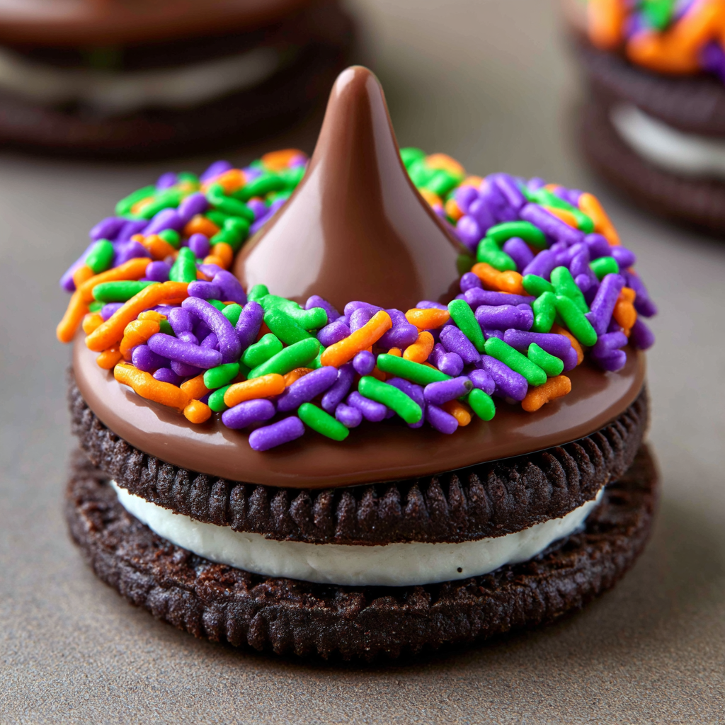 Oreo Witch Hat Cookies