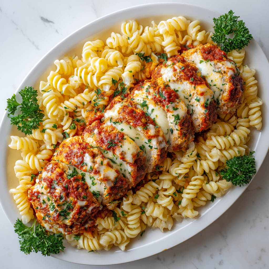 Parmesan Chicken Meatloaf (Chicken Parm Made Easy)