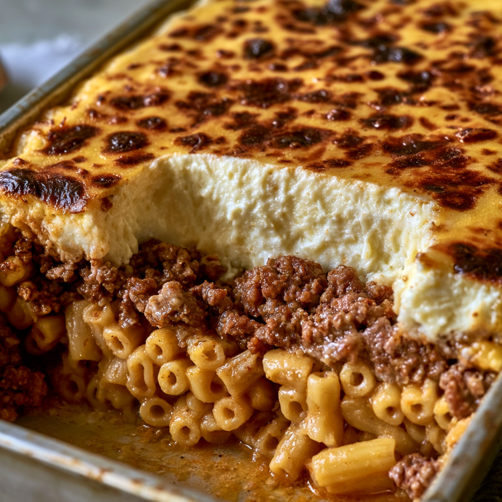 Greek Pastitsio Lasagna with Béchamel