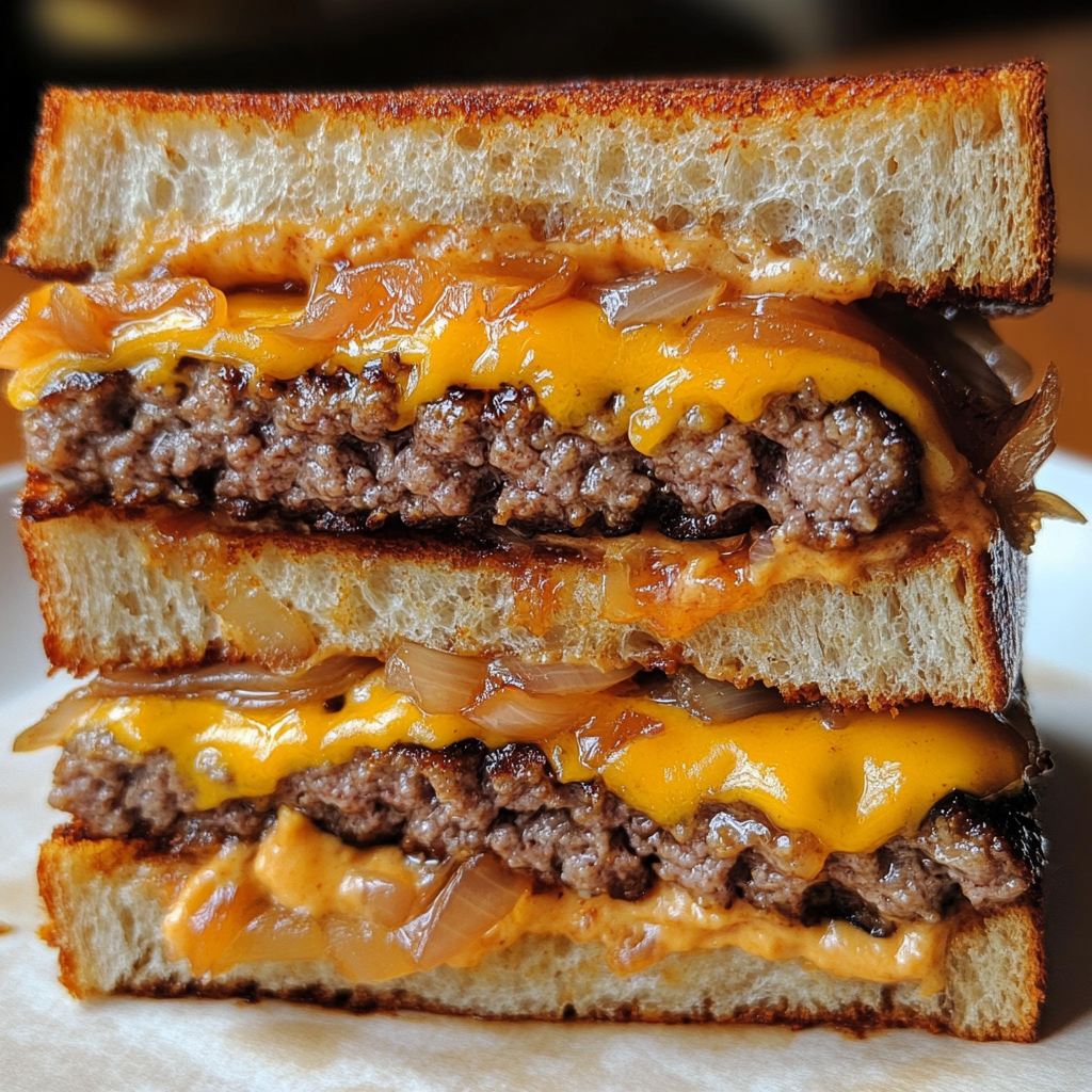 Secret Patty Melt Sandwich