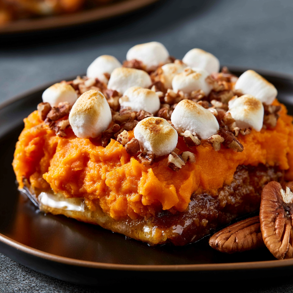 Pecan Southern Sweet Potato Casserole