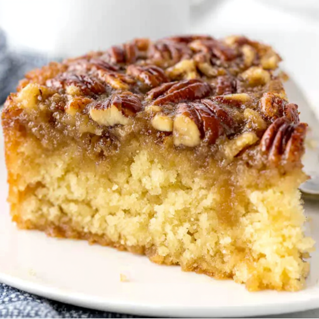 Pecan Upside Down Cake
