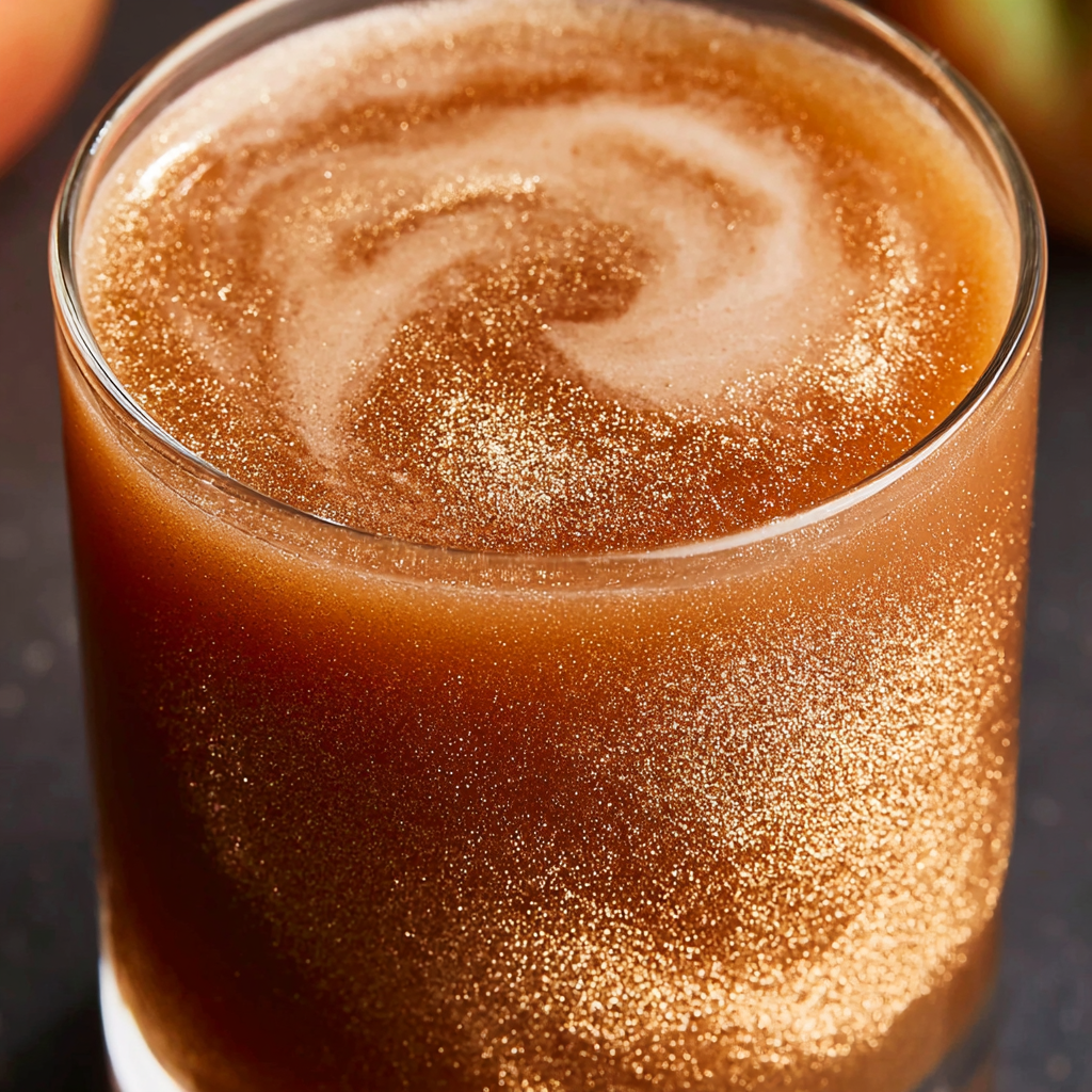 Shimmering Poison Apple Cocktail