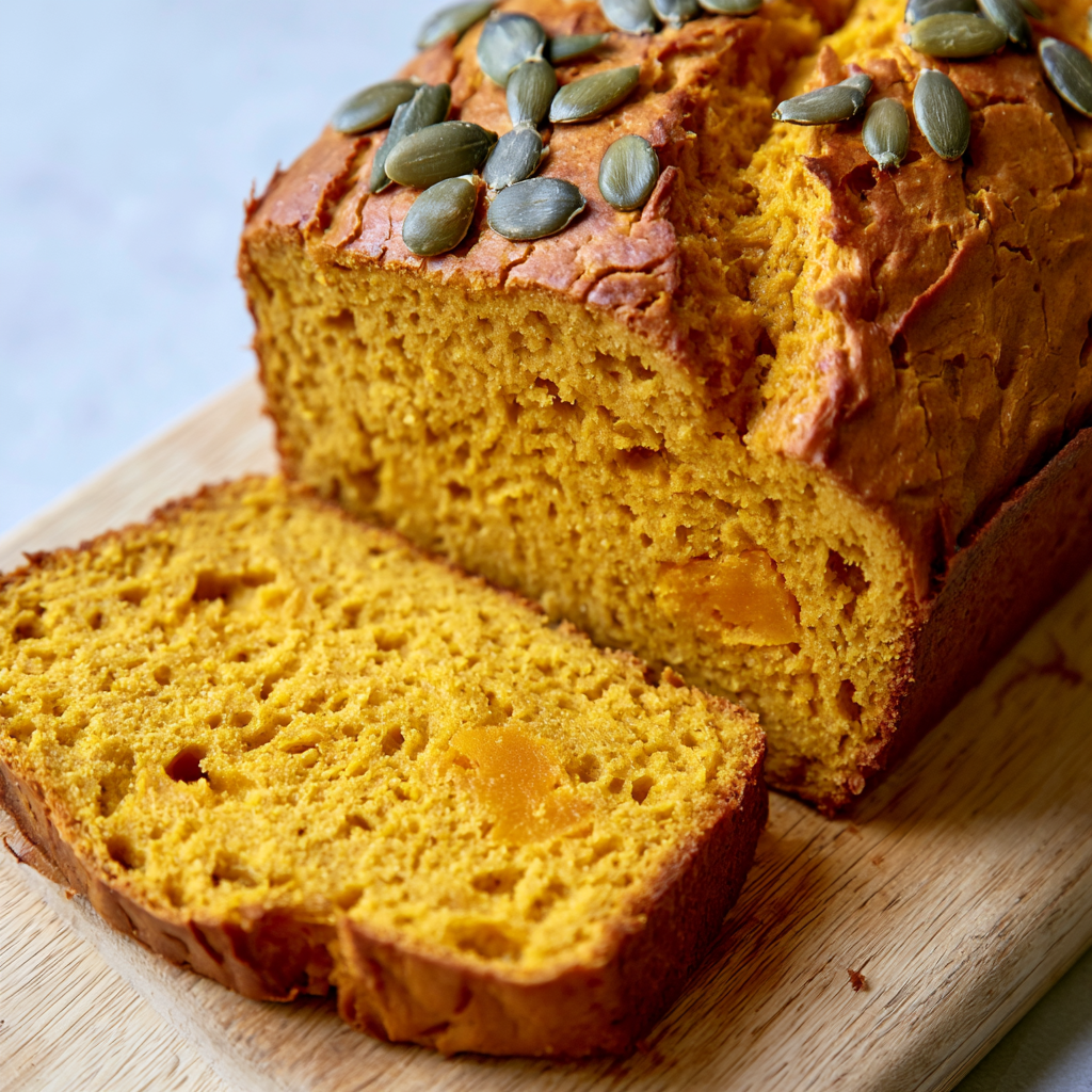 Savory Fresh Pumpkin Bread