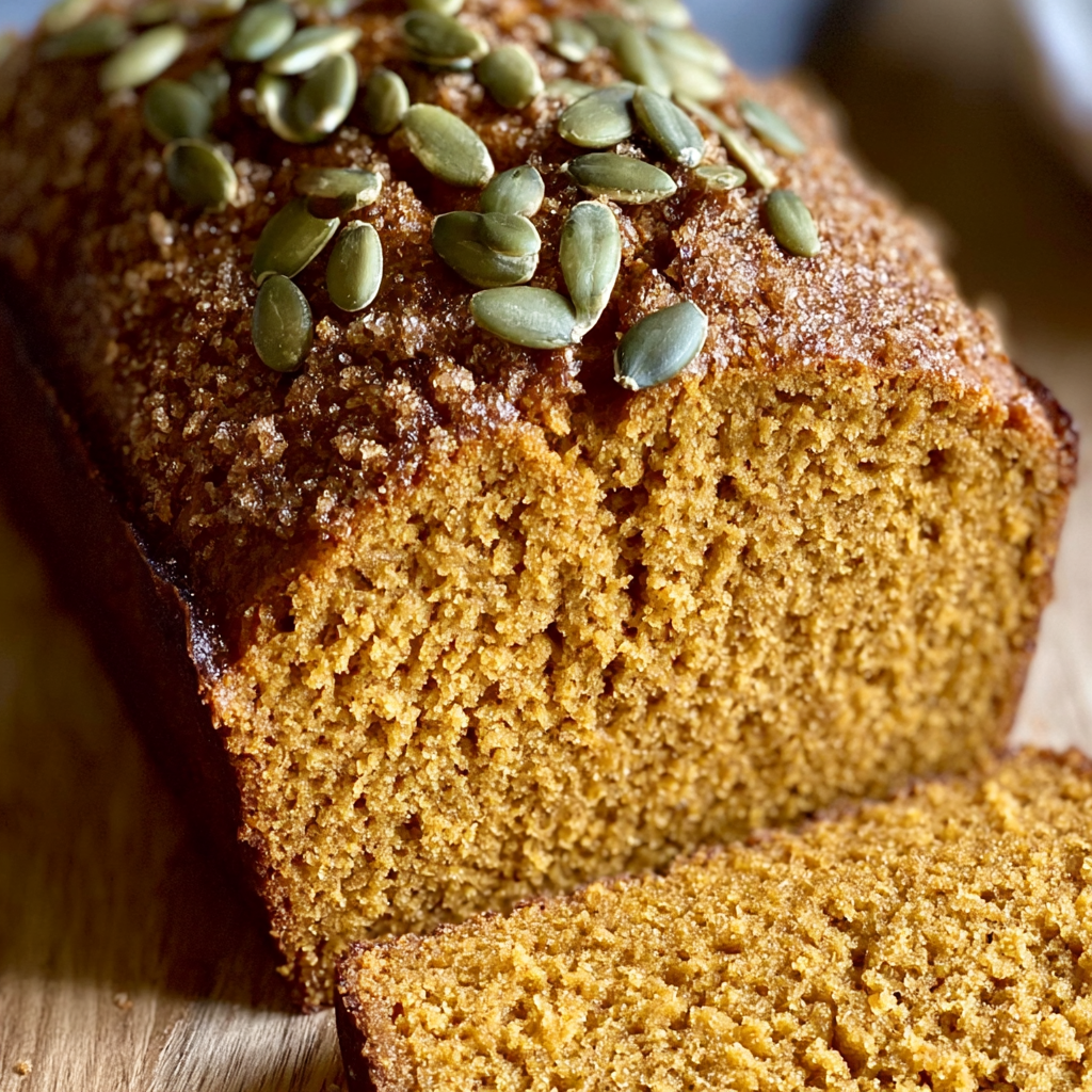 Olive Oil Pumpkin Bread