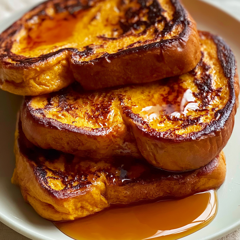 Spiced Pumpkin Brioche Toast
