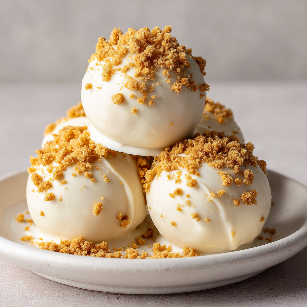 No-Bake Pumpkin Cheesecake Balls
