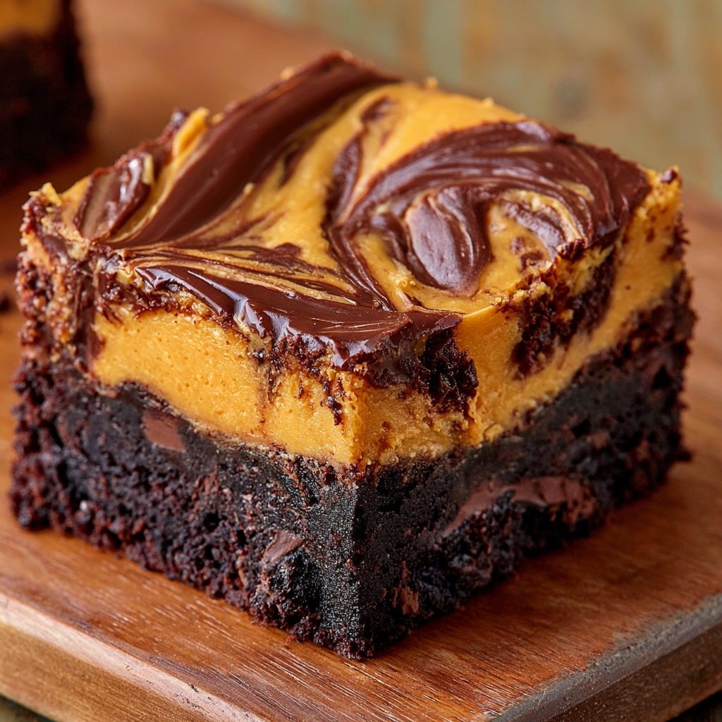 Pumpkin Cream Cheese Brownies