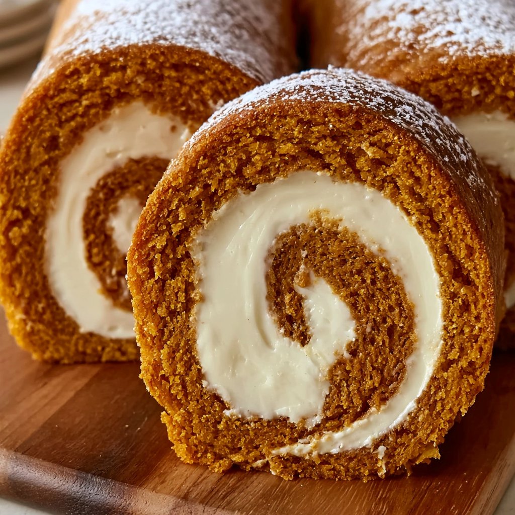 Pumpkin Cream Cheese Roll