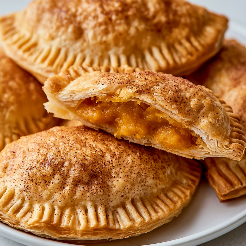 Golden Pumpkin Hand Pies