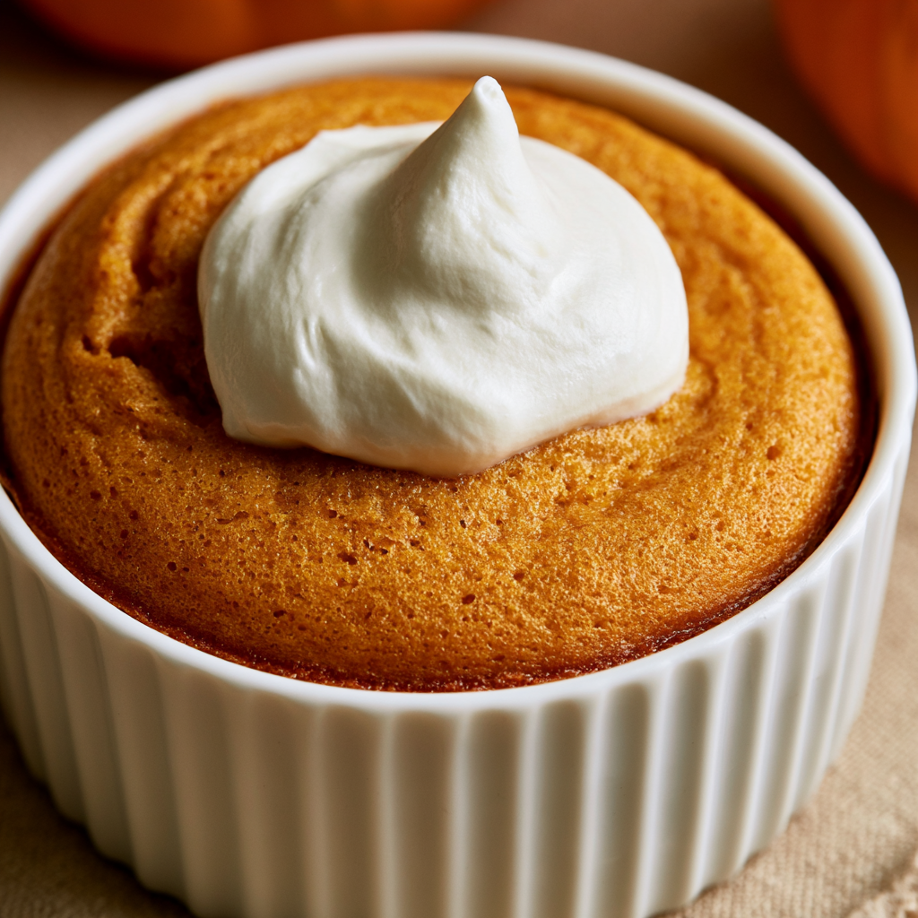 Warm Pumpkin Mug Muffin