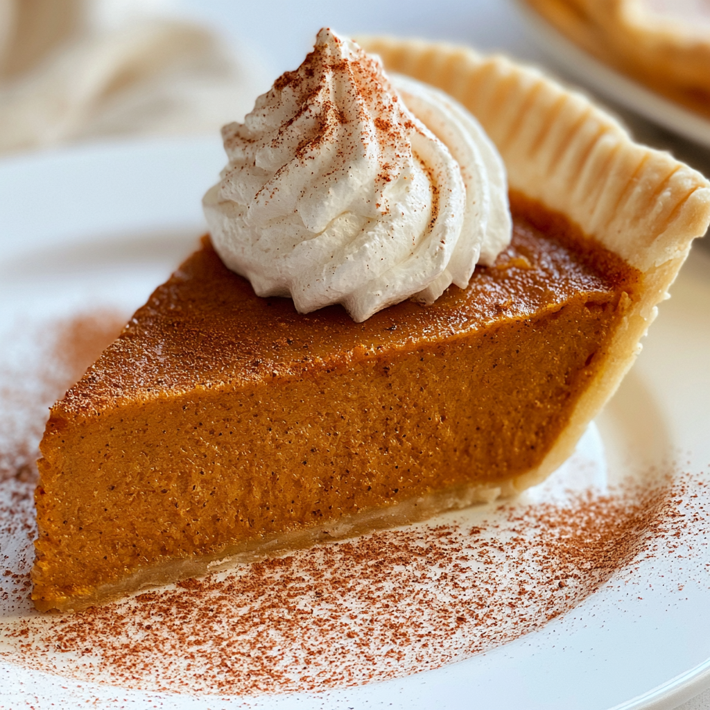 Pumpkin Pie with Coconut Milk