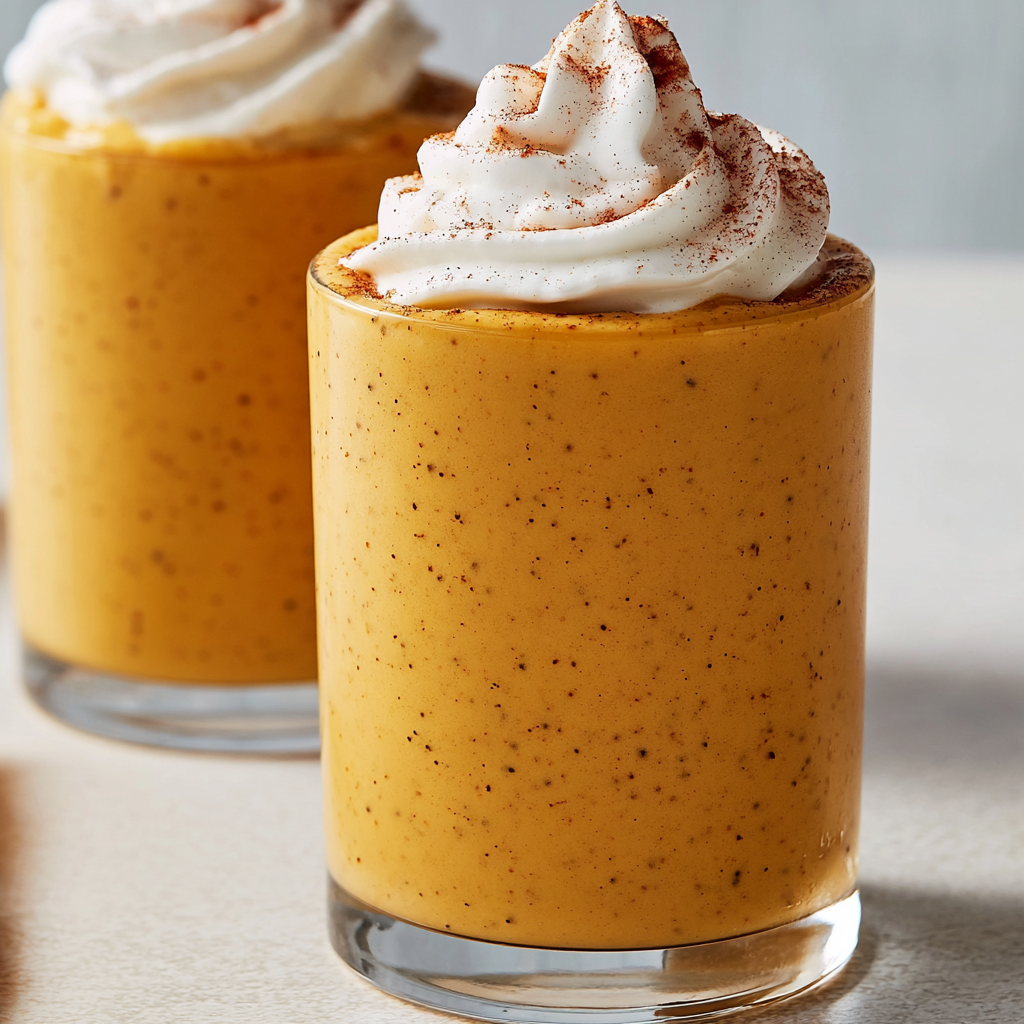 Creamy No-Banana Pumpkin Smoothie