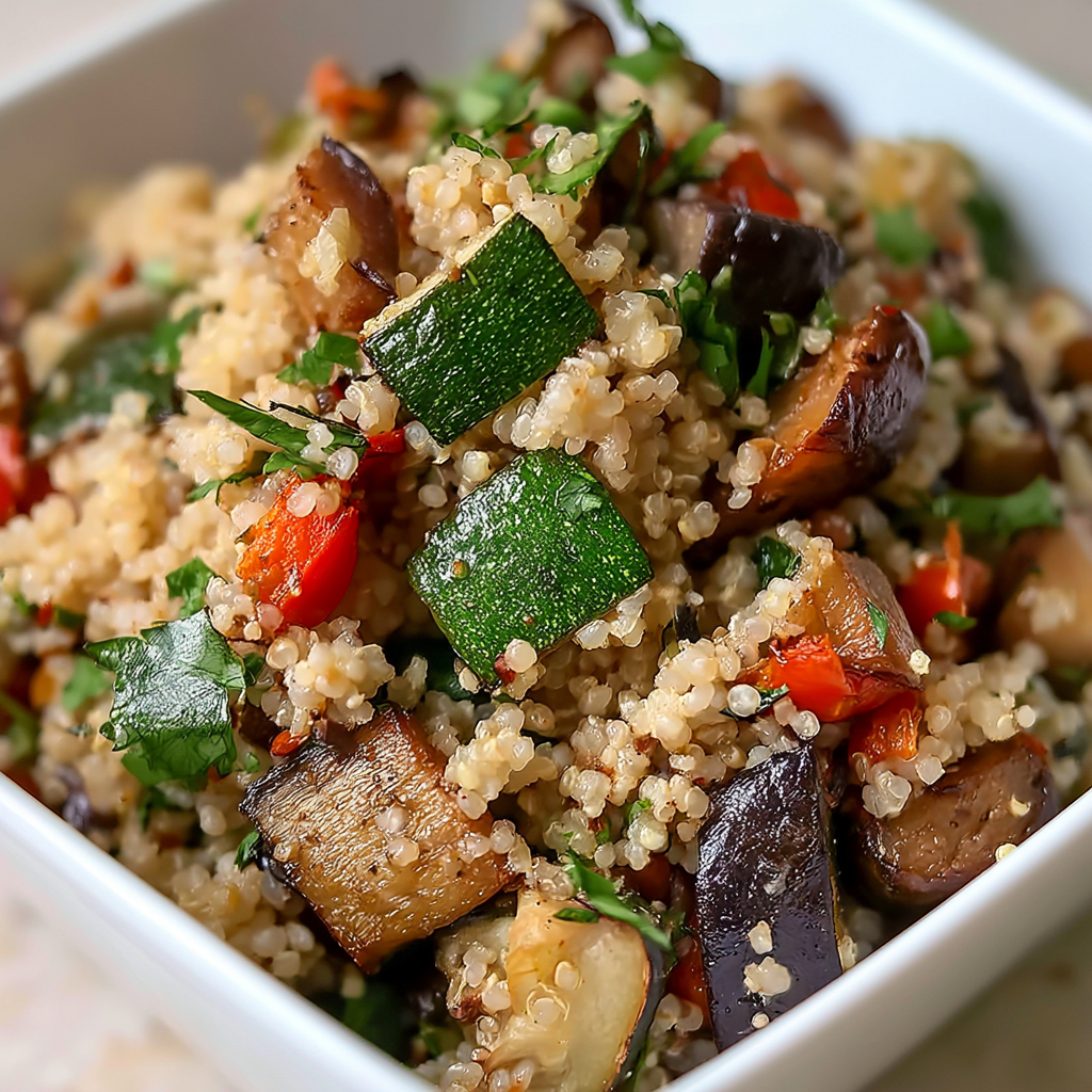 Roasted Vegetable Quinoa Medley