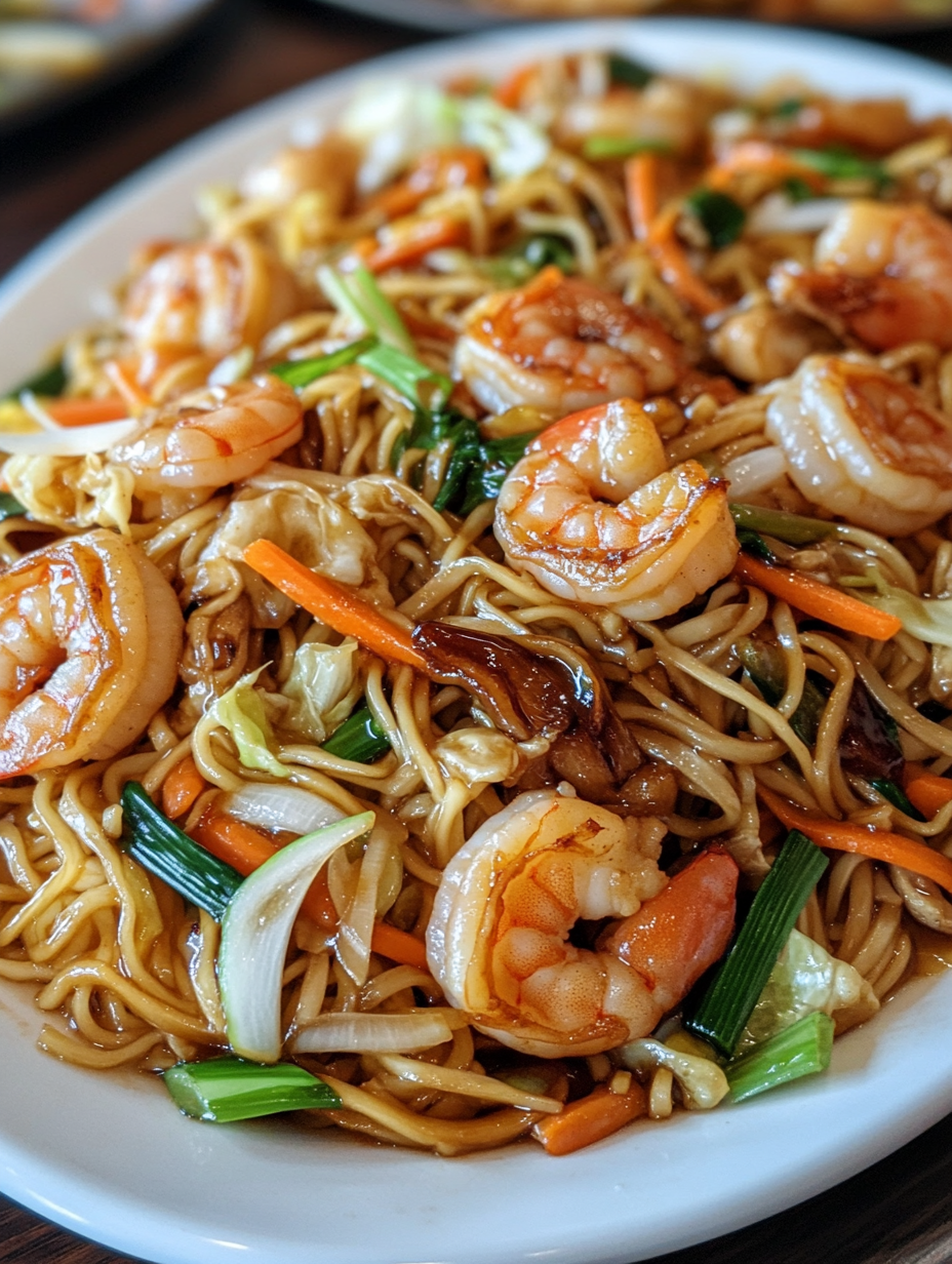 Shrimp Lo Mein Recipe