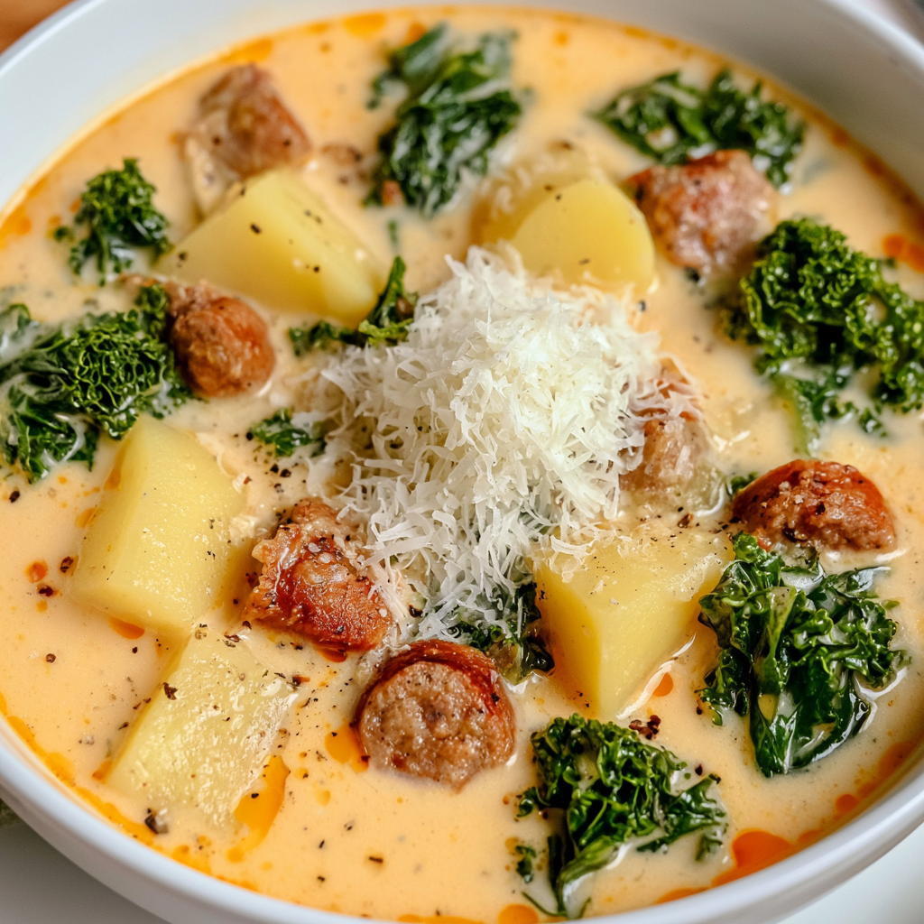 Slow Cooker Zuppa Toscana Soup
